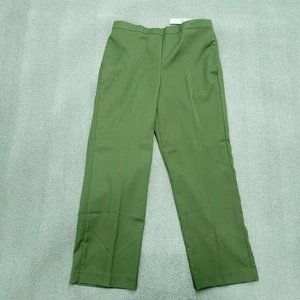 Alfred Dunner Olive Flare Pants